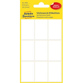 Etikett AVERY handskriv 38x24mm 63/fp
