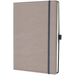 Notizbuch Sigel Look, ca. A4, Casual, beige