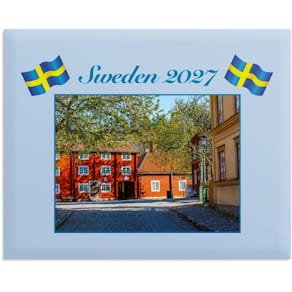 Väggkalender Sweden 2027 med kuvert