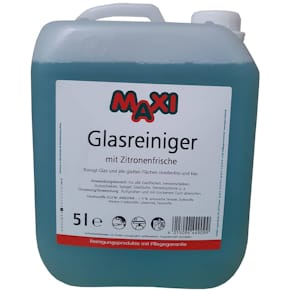 Glasreiniger MAXI Citro, 5L, mit Sprühkopf und Kindersicherung