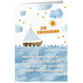 Kommunionskarte