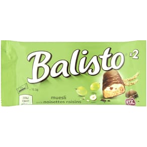 Koekje Balisto Muesli, groen, 37 g