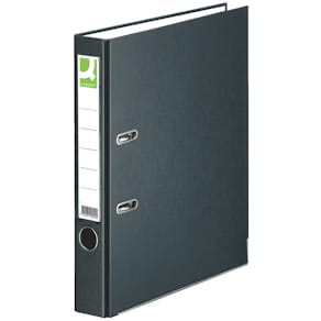 Ordner Q-CONNECT, PP, A4, 50 mm, schwarz