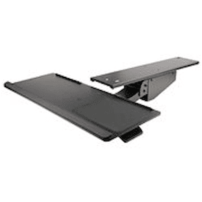 StarTech.com Tangentbordsbricka under skrivbord - Höjdjusterbar