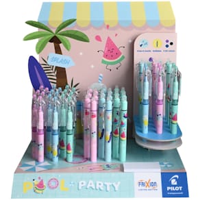 Tintenroller Pilot FriXion Ball/Clicker Pool Party