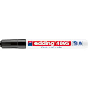 Kreidemarker edding 4095, 2–3 mm, schwarz