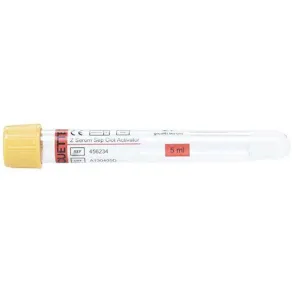 Vacuette Guldgul Serum Gel 7/5 50/FP
