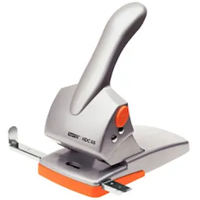 Hålslag HDC65 2hål/65ark silv/orange