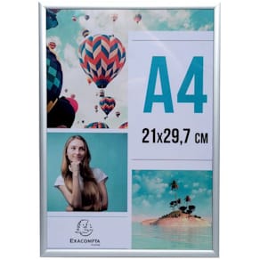 Ramme EXACOMPTA A4 aluminium