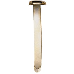 Musterklammern ALCO No. 5, rund, 25 mm, vermessingt, 100 Stück