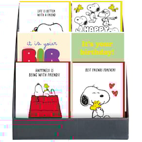 Grußkarten Braun + Company Snoopy, verschiedene Anlässe, sortiert