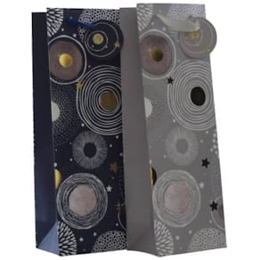 Flaschentragetasche PBS, Kreise, sortiert