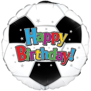 Folienballon OAK TREE Football Birthday, 46 cm