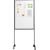 Whiteboard Smit Visual, emaille, magnetisch, verrijdbaar, 75 x  1
