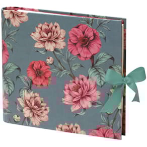 Gästebuch Rössler Valentina Floral, 60 Seiten, 230 x 220 mm, Seid
