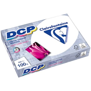 Farblaser- & Inkjetpapier Clairefontaine DCP, A4, weiß, 100 g/m²