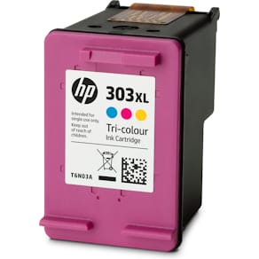 HP 303 XL tri-colour ink cartridge, blistered