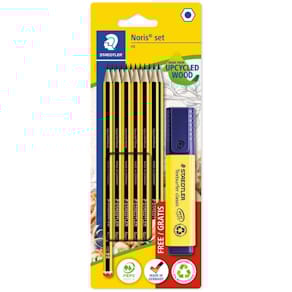 Bleistift STAEDTLER Noris Big Pack, HB, 12 Stück, mit Textsurfer