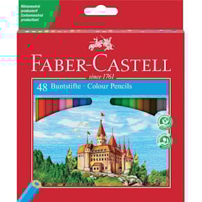 Farbstiftetui Faber-Castell Castle, 48 St., sortiert