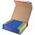 Verzenddoos Colompac CP050 voor ordners, 32 x 29 x 3,5-8 cm, brui