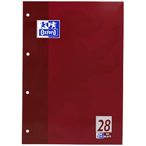 Schulblock Oxford, A4, 50 Blatt, Lineatur 28