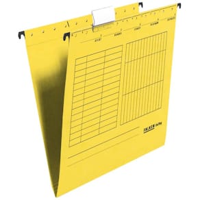 Hängemappe Falken UniReg, gelb, A4, 230g/m², seitlich offen