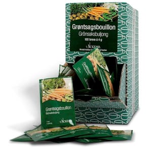 Grøntsagssuppe instant portionsbreve, 100 stk