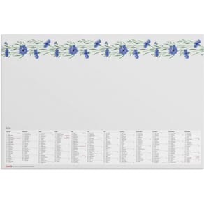 Kalender Skrivunderlägg Blomster 2026