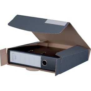 Ordnerversandbox SMARTBOX PRO, für 50–80 mm Ordner, anthrazit