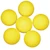 Softboll Tennisboll, 9cm, 6/fp