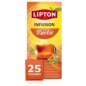 Thee Lipton Feel Good Selection, Rooibos, doos van 25 zakjes