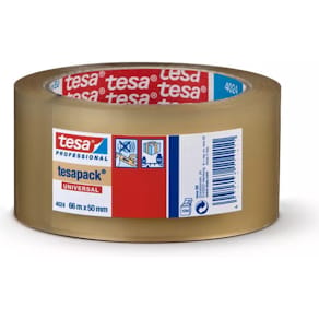 Pakketape tesa 4024, 50 mm x 66 m klar, low noise, 36 ruller