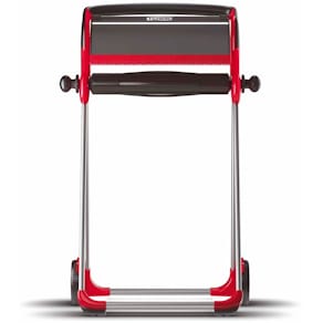 Industripapirdispenser Tork W1 gulvstativ, sort/rød, 1 stk