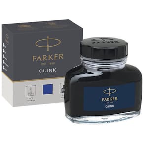 Inktpot Parker Quink, permanent blauw, 57 ml