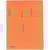 Dossiermap Esselte, oranje, ft A4