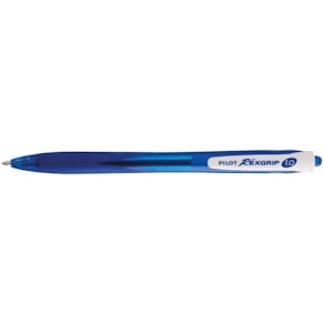 Bläckkulpenna PILOT Rex Grip Blå, medium, 1.0mm, 10st