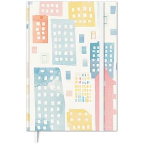 Notizbuch URSUS STYLE, B5, 80 Blatt, gepunktet, Pastell