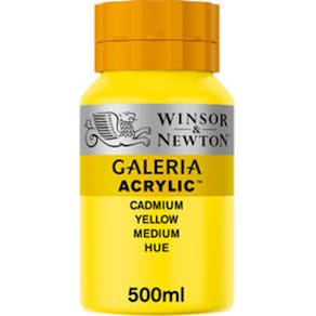 Akrylfärg Galeria Gul, 500ml