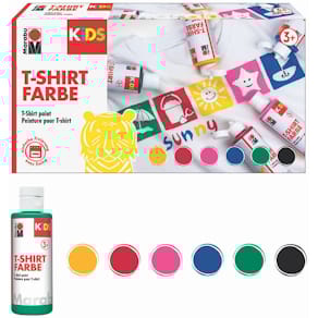 Textilfarbe Marabu Kids, 6er-Set, sortiert