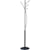 Kapstok MAUL Aura, metaal, hoogte 180cm, 4 ophanghaken, zwart