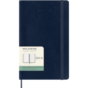 Classic Soft 18M 25/26 WeekNote Large Sapphire Blue