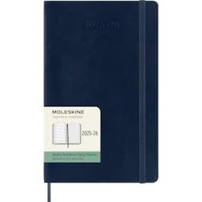 Classic Soft 18M 25/26 WeekNote Large Sapphire Blue