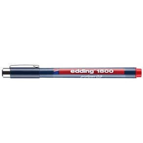 Pigmentliner edding Profipen, rot