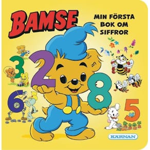 Bok BAMSE min första sifferbok