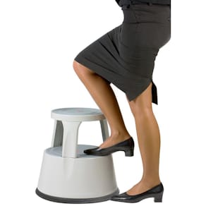 Stegpall Twinco Twin Lift Grå, höjd 41cm