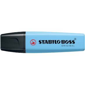 Textmarker STABILO BOSS ORIGINAL Pastel, himmlisches Blau