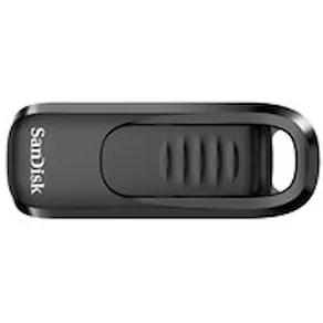 SanDisk Ultra Slider - USB flash-enhet - 64 GB - USB-C 3.2 Gen 1