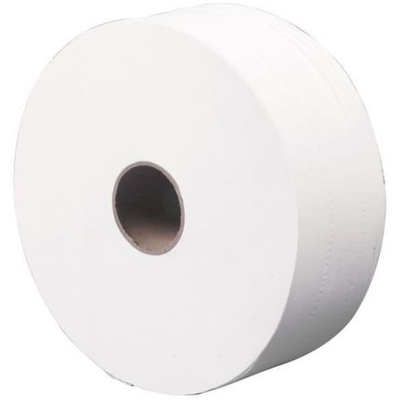 Toalettpapir ABENA jumbo med. 2L 380m(6)