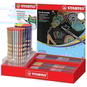 Stiftedisplay STABILO Pen 68 & EASYgraph S, sortiert