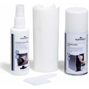 Rensesæt Durable til kontorudstyr, hvid, 6 stk